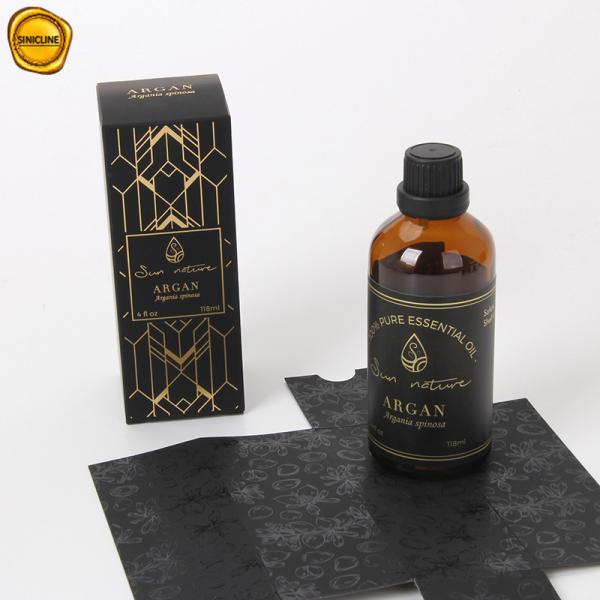 Buy cheap OEM Paperboard Essential Oil Packaging Box CMYK 4C Printing Gold Foil Stamping from wholesalers