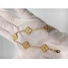 Buy cheap Flower Shaped 18K Gold Bracelet 5 Motifs VCARO1IE00 For Girlfriend / Wife from wholesalers