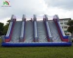 Customized Inflatable Climbing Wall Bouncy Castle Slide Obstacle Fun Sport