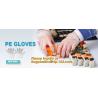 Buy cheap Disposable PE elbow length gauntlets gloves,disposable plastic PE glove with high quality for medical glove bagplastics from wholesalers