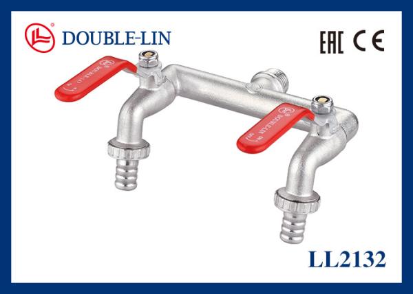 Buy cheap Garden Flat Lever Handle Brass Stem Hose Bib Cock from wholesalers