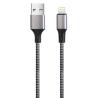 Buy cheap TPE Aluminum Braided USB Cable Fast Charging Data Military-Grade Braided Cable – Shockproof & 2.4A High-Speed from wholesalers