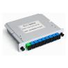 Buy cheap Plc Fiber Optic Splitter， 1x8 cassette splitter SC APC , LSZH from wholesalers