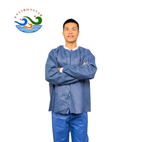 Buy cheap FDA Soft Pp Pe Disposable Isolation Gowns Open Back from wholesalers