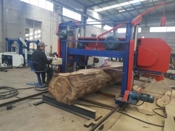 Buy cheap Log Band Sawmill Large Wood Saw Heavy Duty Saw Mill Machine For Hard Timber from wholesalers