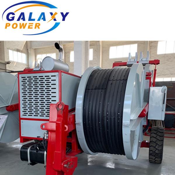 Buy cheap 2x40KN High Tensioner 1500mm Bull-wheel Diameter Transmission Line Equipment from wholesalers
