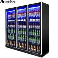 Buy cheap 50Hz Glass Commercial Display Refrigerator Multipurpose 480W product