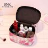 Buy cheap Beauty Make Up Flower Printing PU Leather Cosmetic Bag Set from wholesalers