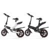Buy cheap High Speed Lightest Smart Folding Electric Bike Inflated Tire White / Black / Red from wholesalers