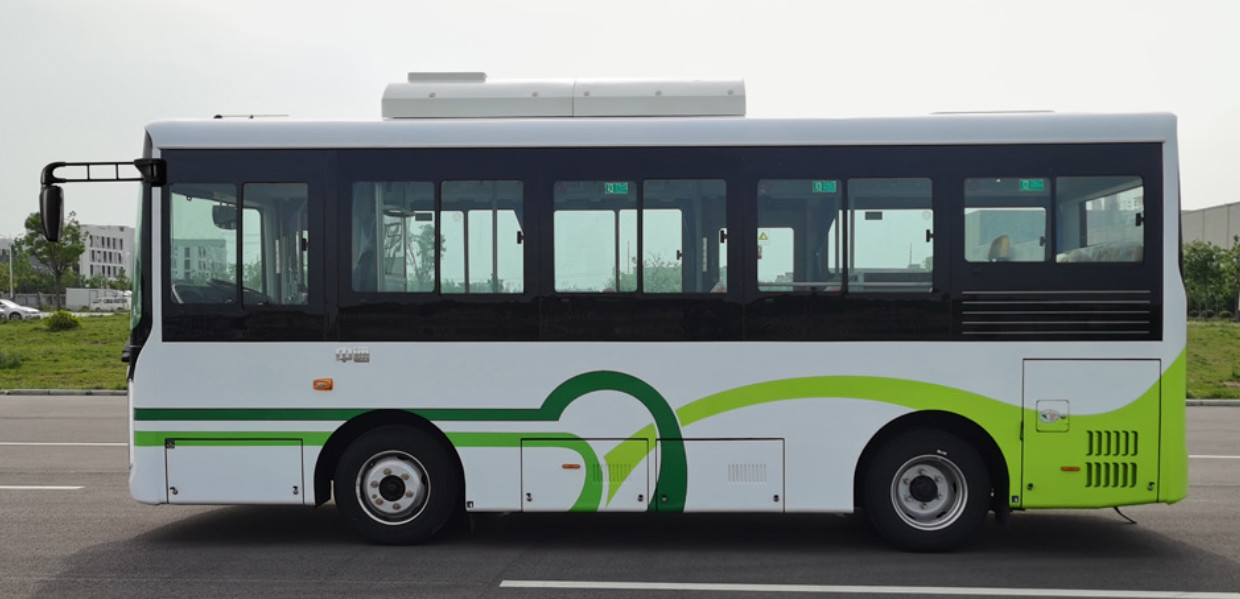 Transportation 22 Seater Coach Electric Mini Buses 2 Axes