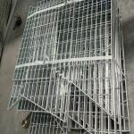 Corrosion Resistant Industrial Steel / Aluminum Grating anti skid
