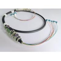 Buy cheap 8F Harsh Environment Cable Waterproof Fiber Optic Cable , LC - LC Upc Patch Cord product