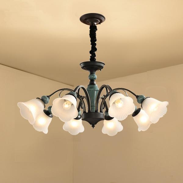 Buy cheap Simple wrought iron chandelier for indoor home lighting (WH-CI-95) from wholesalers
