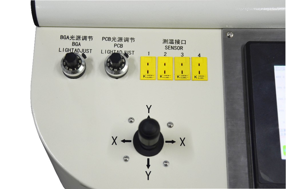 Movable Optical Alignment EMMC Chip Repair Machine 0.5mm-8mm BGA