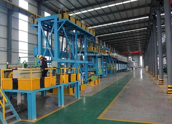 Fireproof Pre Painted Aluminium Coil , 1000mm Length Aluminium Sheet Roll