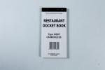 N007 Two Part Yellow Board Paper AU Docket Book Set with Bond Paper