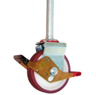 Buy cheap Aluminium Stem Scaffolding Caster from wholesalers