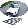 Buy cheap Toyota LC76 Land Cruiser Flat Roof Rack with AL6063 SS304 Material and Gutter Mounts from wholesalers