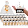 Buy cheap Unscented Biodegradable Dog Poop Bags , Compostable Dog Poop Bags With Handles from wholesalers