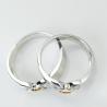 Buy cheap Double Color Cute Bows Contracted Gold Jewellery Couple Rings from wholesalers