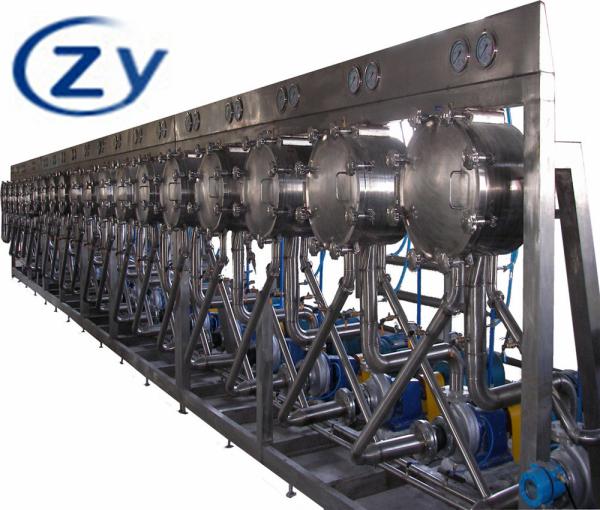 Buy cheap Refining Starch Hydrocyclone 2t/H 30kw Emulsion Degreasing from wholesalers