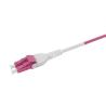 Buy cheap Duplex Fiber Optic Patch Cord / LC Uniboot Fiber Cable 3.0mm from wholesalers