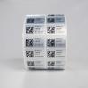 Buy cheap Custom Barcode Label Adhesive Logo Design Car Sticker Printing from wholesalers
