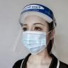 Buy cheap Antiviral Face Shield High Transmitting Pet Film Large Protective Area from wholesalers
