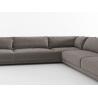 Buy cheap L Shaped Gray Custom Made Furniture Living Room Fabric Sofas Italian Style from wholesalers