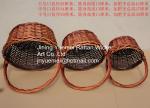 wicker picnic basket wicker fruit basket wicker food basket with handle