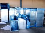 Linear Low Density Polyethylene 200 Ft 24" Blue Plastic Duct Wrap