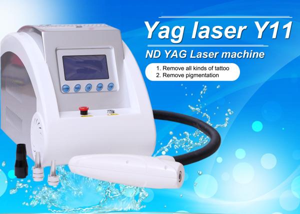 Buy cheap Y11 - Portble 1064 / 532 / 1320nm Q Switch ND YAG Laser Tattoo Removal Machine from wholesalers