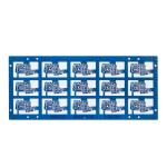 Resin Filled Hole Fast Turnaround Pcb Immersion Gold 5mil Blue Solder Mask