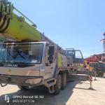 Zoomlion's 2016 Orange Truck Crane 55 Ton Lifting Capacity Folding Design Orange