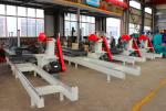 TT1500 Twin Blade Sawmill Sliding Saw Table For Hardwood Logs Cutting