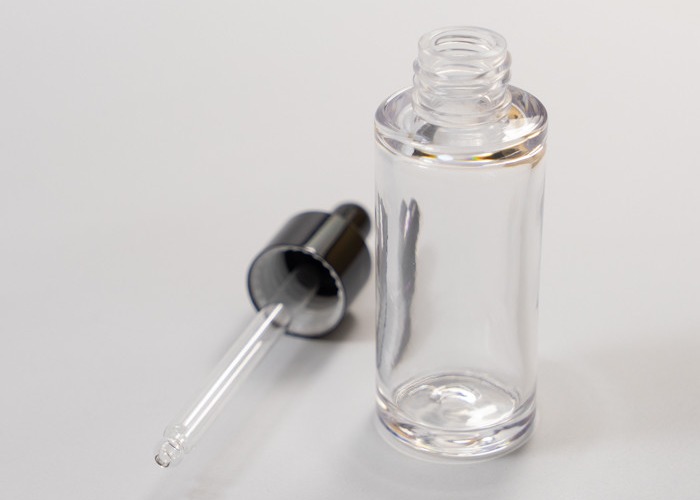 Deluxe White Double Wall Serum Container 3.4oz For Face Serum With Dropper