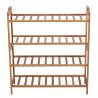 Buy cheap Durable Bamboo Home Furniture 4 Tier Shoe Rack Renewable Resource And Environmental from wholesalers