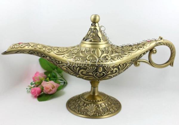 Buy cheap Shinny Gifts Lamp Aladdin/Aladdin Genie Lamp/Metal Aladdin's Lamp from wholesalers