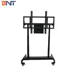 Motorized 46'' 75" TV Trolley Stand For Electronic Whiteboard