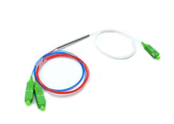 Buy cheap 1310nm 1550nm Fiber Optic Coupler Splitter 1x32 SC APC Connector from wholesalers