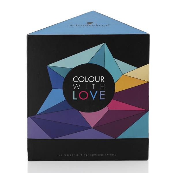 Buy cheap Creative Kraft Paper Triangle Shaped Gift Box With CMYK Color Printing from wholesalers