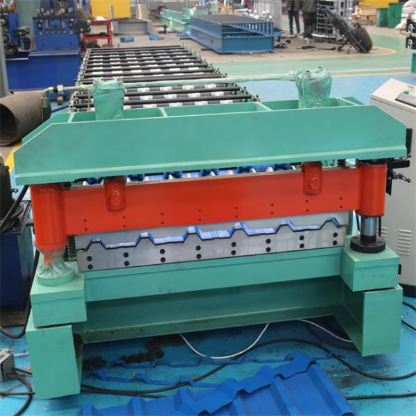 Buy cheap Hydraulic ibr roofing panel roll forming machine 0.3-1mm coler steel automatic for steel construction from wholesalers