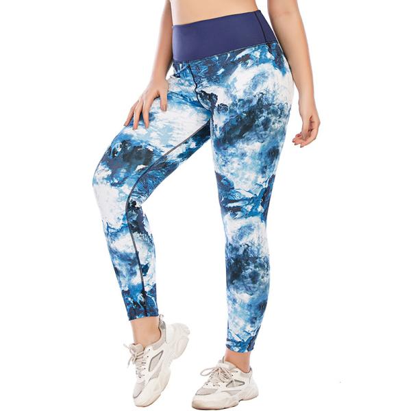Buy cheap Scrunch Booty Womens Tie Dye Leggings Plus Size Quick Dry yoga pants from wholesalers