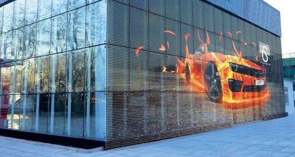 Buy cheap Indoor and Outdoor Universal Pixel Pitch 4-4 Transparent LED Screen for Retail and Exhibition from wholesalers