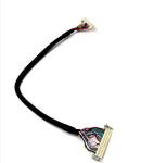 AWG26-28 Wire Gauge 105C Rated Temperature LVDS Serial Cable with Low-Voltage