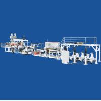 Buy cheap One Layer PP HIPS GPPS PE Plastic Sheet Extruder Machine 300kg/h OEM Customized product