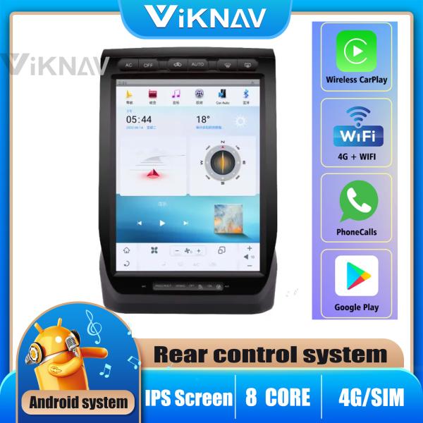 Buy cheap 13 Inch Screen Car radio For 2015-2019 Ford F150 128G Navigation GPS Multimedia DVD Player Android Wireless Carplay from wholesalers