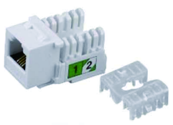 Cat.3 RJ11 (6P4C) Keystone Jack zc 1131