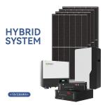 Ground Mounting Hybrid Solar Inverter 3KW 4KW 5KW 6KW 8KW 10KW with Lithium