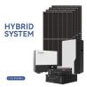 Buy cheap Europe 5KW 10KW 15KW Home Hybrid Solar Energy System with Output Frequency 50/60Hz from wholesalers